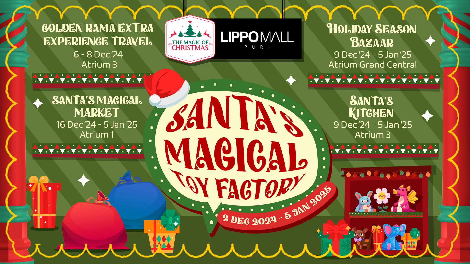 Santa Magical Toy Factory