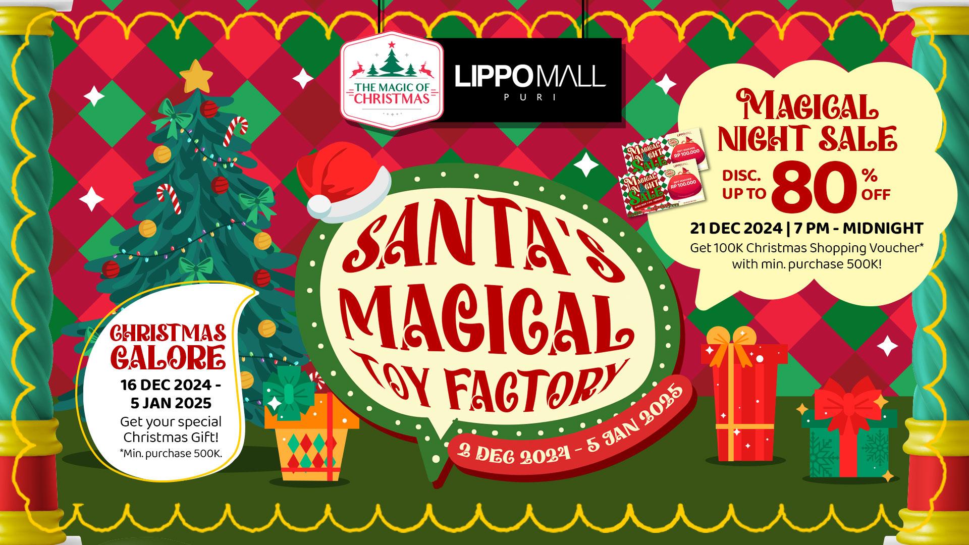 Santa Magical Toy Factory